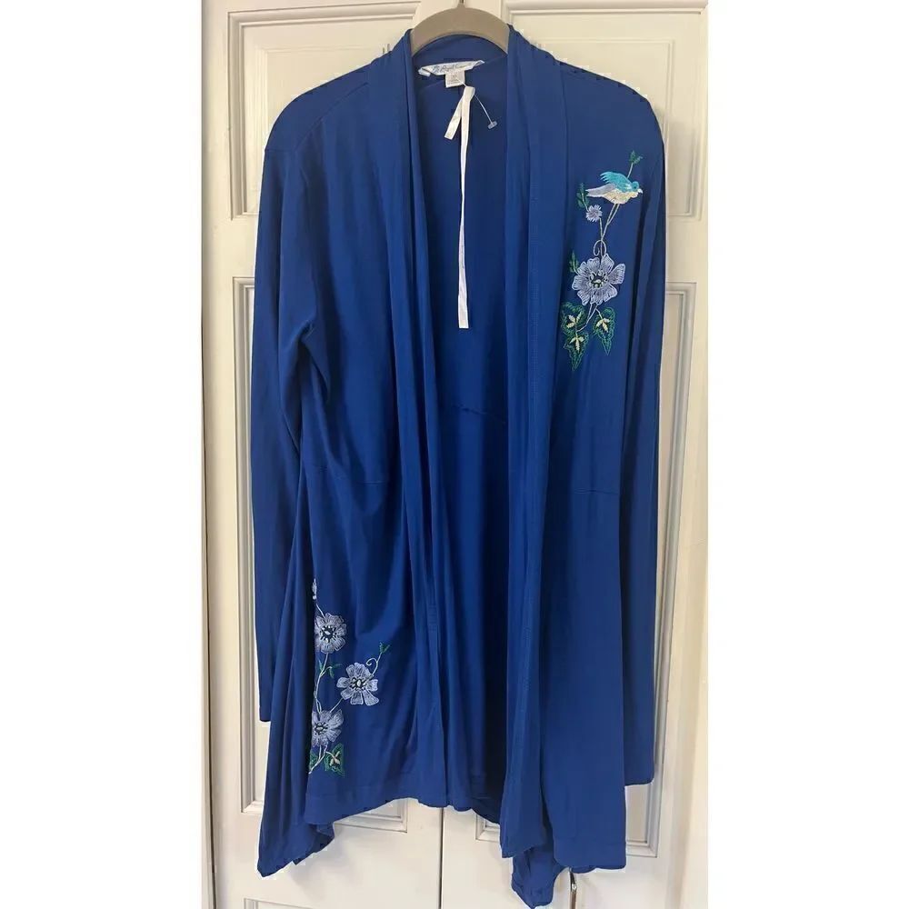 April Cornell knit top open wrap style XS